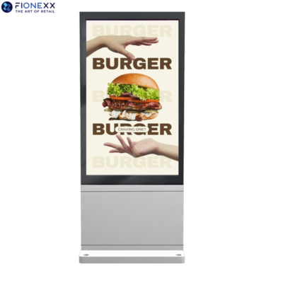 Bom preço Ecrã de exibição de publicidade exterior durável Ecrã de exibição exterior digital Totem de 86 polegadas Ângulo de visão amplo on-line