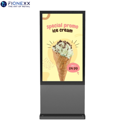 Bom preço WiFi / RJ45 touchscreen digital display totem 49 digital signage aprovação RoHS on-line