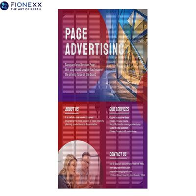 Bom preço Display LED transparente P5.9 P6.9 P10.4 GOB Flexível Personalização Ultra Leve 6.9 KG Excelente Dissipação de Calor Design à Prova d'Água IP65 Estrutura de Fibra de Carbono Alta Transparência on-line