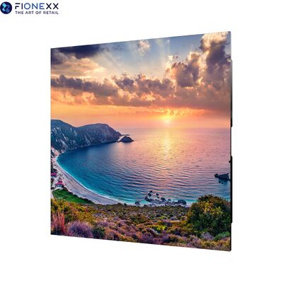 Bom preço Quadro de painel de fibra de carbono de baixo consumo projetado para ser leve, tudo em um módulo Instalação rápida na frente e traseira Ajuste flexível de curvatura Display LED interior on-line