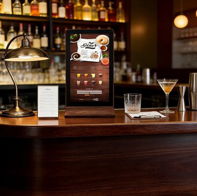 Bom preço Wireless e portátil, mais flexível na mesa de jantar 11,6 polegadas sinalização LCD Display on-line