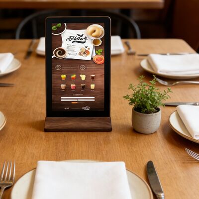 Bom preço Design Recarregável, Display Touch Inteligente de Pedidos Com Redução de Custos de Fiação on-line