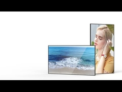 Monitor de sinalização digital ultrafinos montado na parede